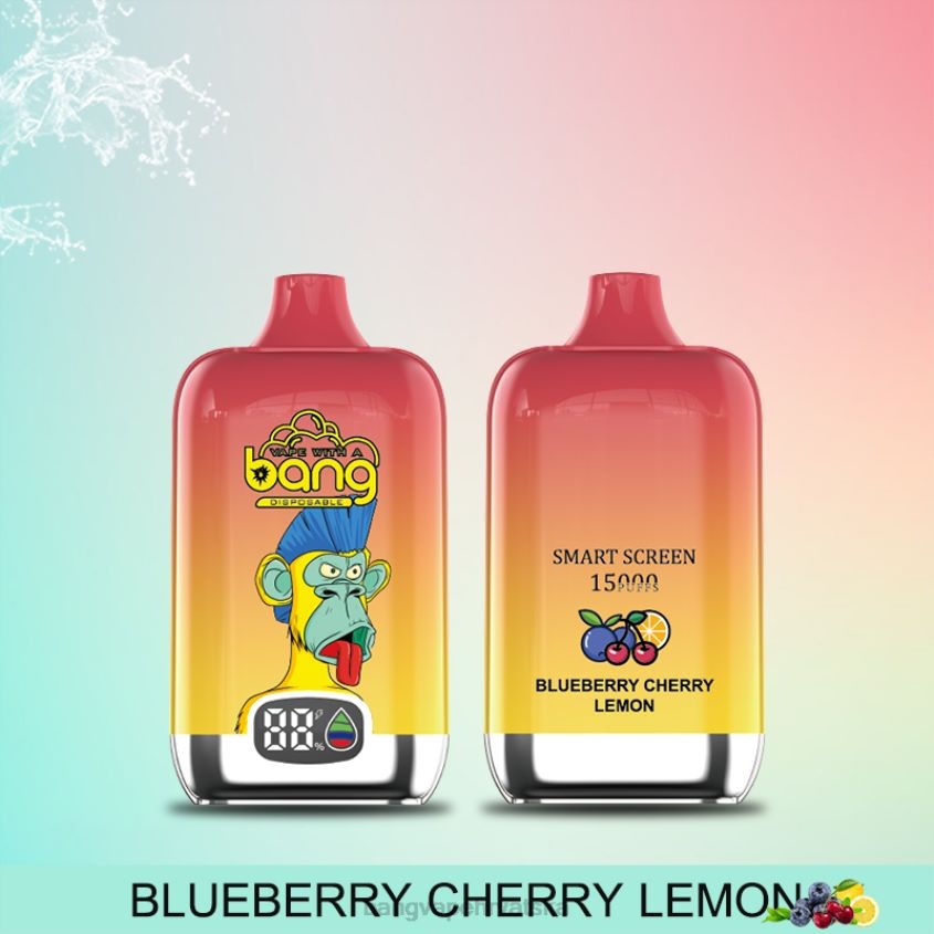 Bang Vape Digital Smart Screen 15000 udaha 25 ml za jednokratnu upotrebu Vape Gang Hrvatska H2NTV11