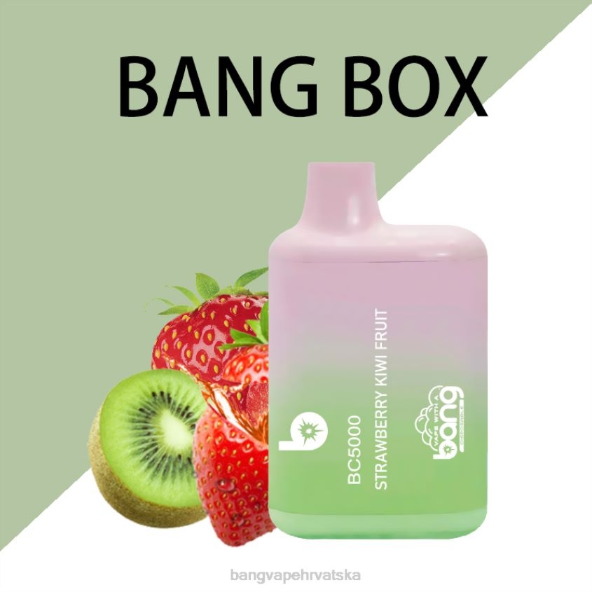 Bang Vape Box BC5000 5% nic punjiva olovka tip-c s 5000 udaha za jednokratnu upotrebu Bang Vape Flavors H2NTV9
