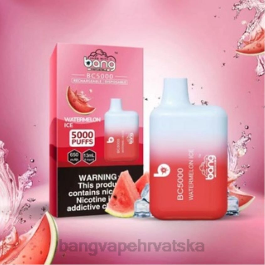 Bang Vape Box BC5000 5% nic punjiva olovka tip-c s 5000 udaha za jednokratnu upotrebu Bang Vape Flavors H2NTV9