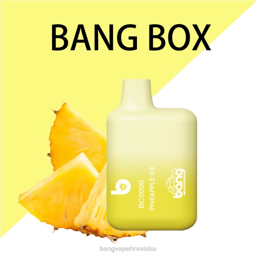 Bang Vape Box BC5000 5% nic punjiva olovka tip-c s 5000 udaha za jednokratnu upotrebu Bang Vape Flavors H2NTV9