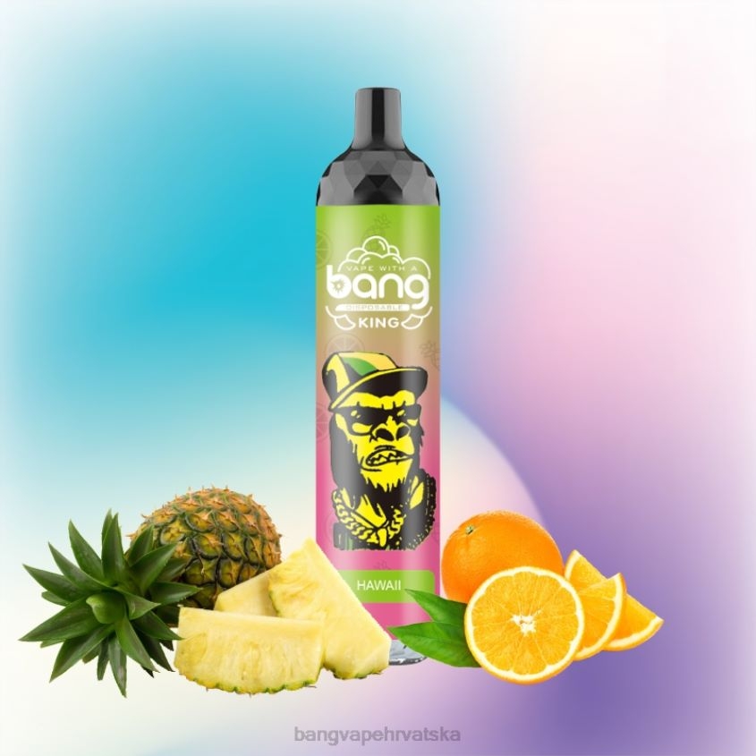Bang Vape King 6000 udaha 5% nic punjiva tip-c za jednokratnu upotrebu Bang Vape Disposable H2NTV8