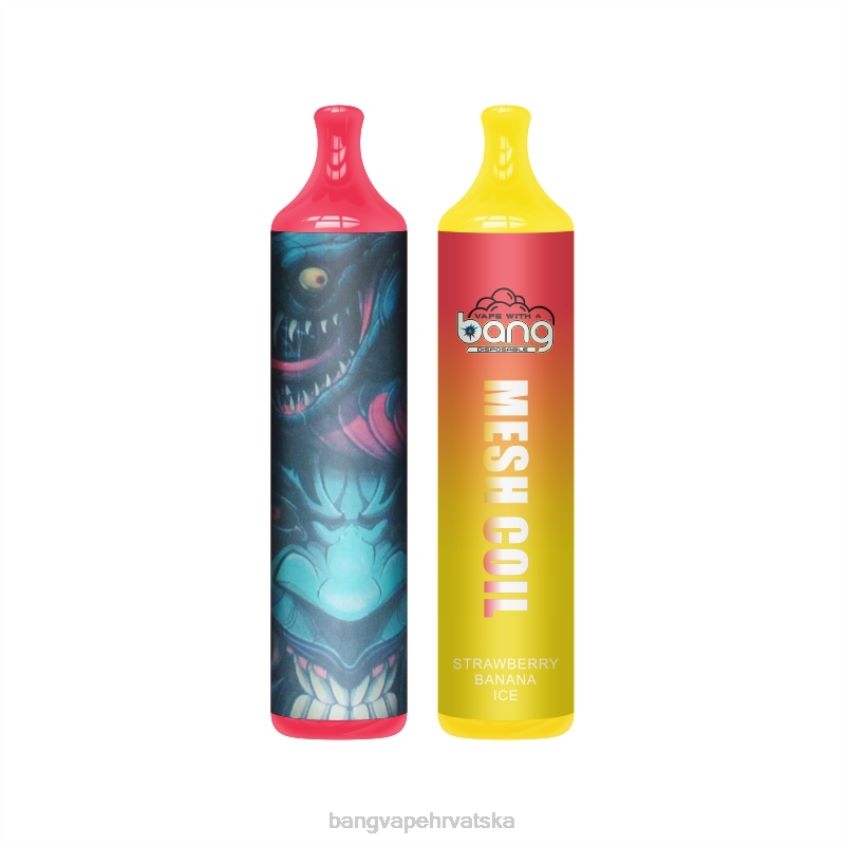 Bang Vape mrežasta zavojnica 3500 udaha 2% nik za jednokratnu upotrebu Vape Gang Flavors H2NTV7