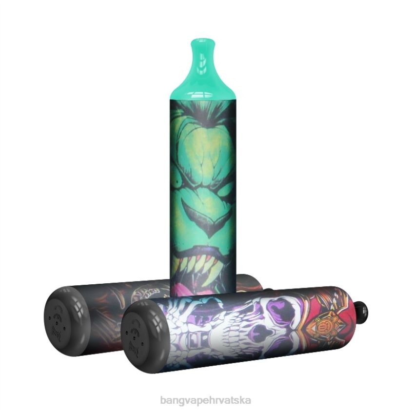 Bang Vape mrežasta zavojnica 3500 udaha 2% nik za jednokratnu upotrebu Vape Gang Flavors H2NTV7