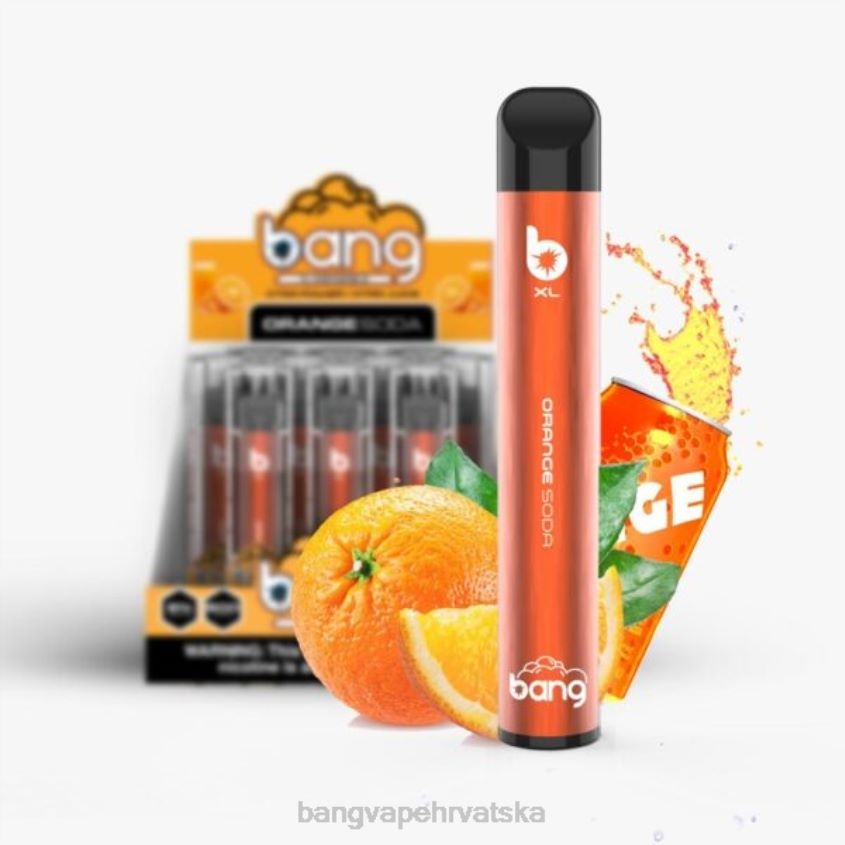 Bang Vape XL za jednokratnu upotrebu narančasta soda Bang Vape Hrvatska H2NTV32