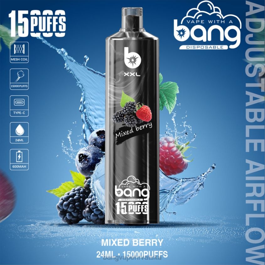 Bang Vape XXL 15000 udaha za jednokratnu upotrebu Bang Vape Hrvatska H2NTV2
