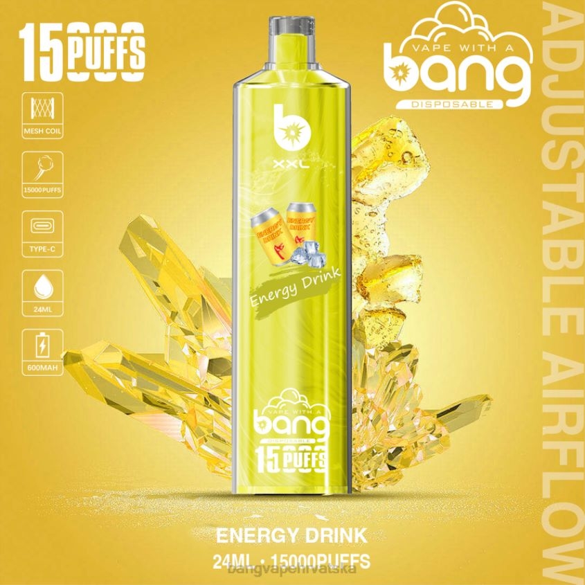 Bang Vape XXL 15000 udaha za jednokratnu upotrebu Bang Vape Hrvatska H2NTV2