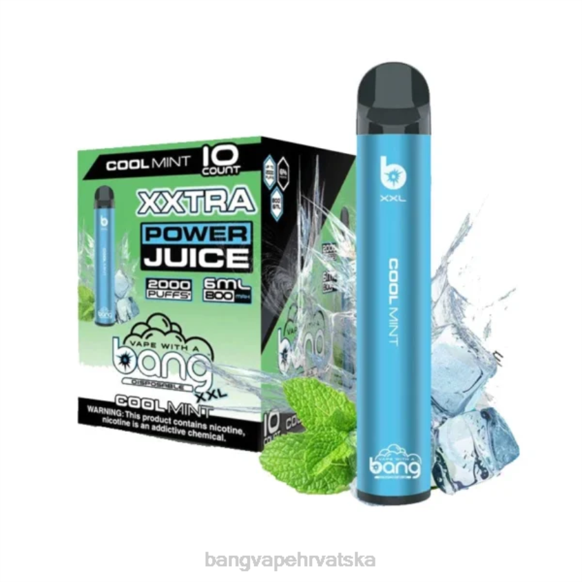 Bang Vape XXL 2000 udaha hladna menta Vape Gang Vape H2NTV16