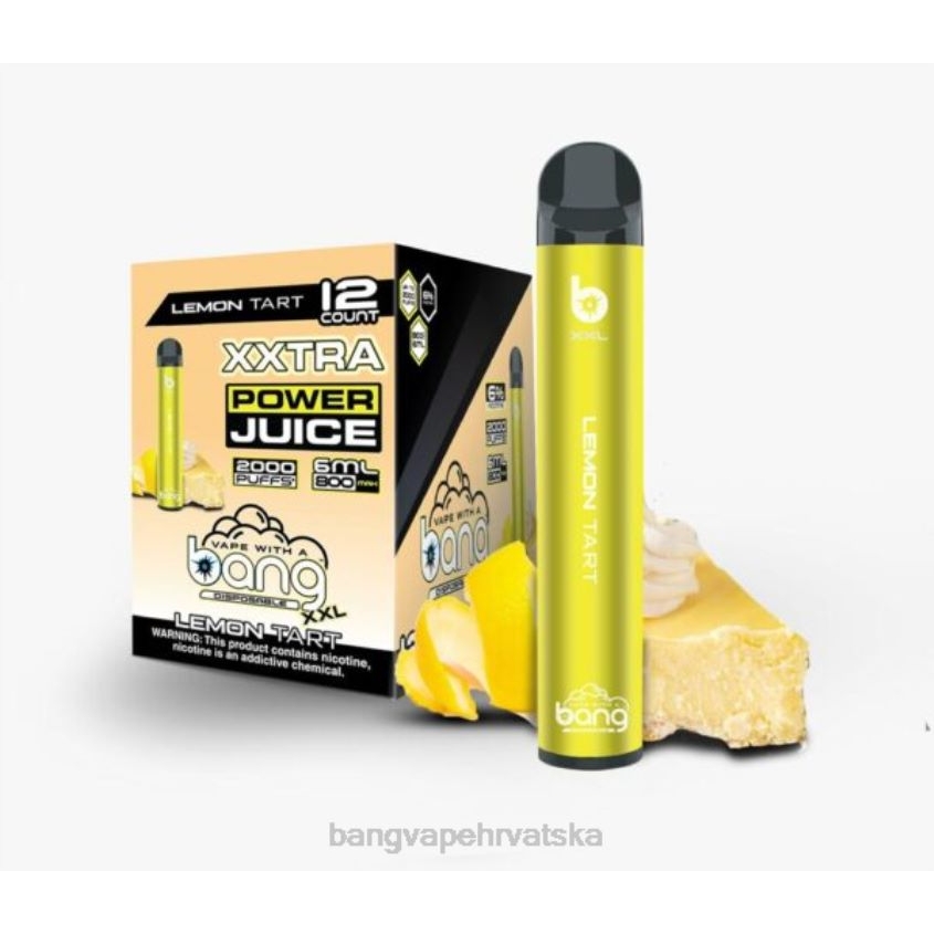 Bang Vape XXL 2000 udaha kolač od limuna Bang Vape Flavors H2NTV19