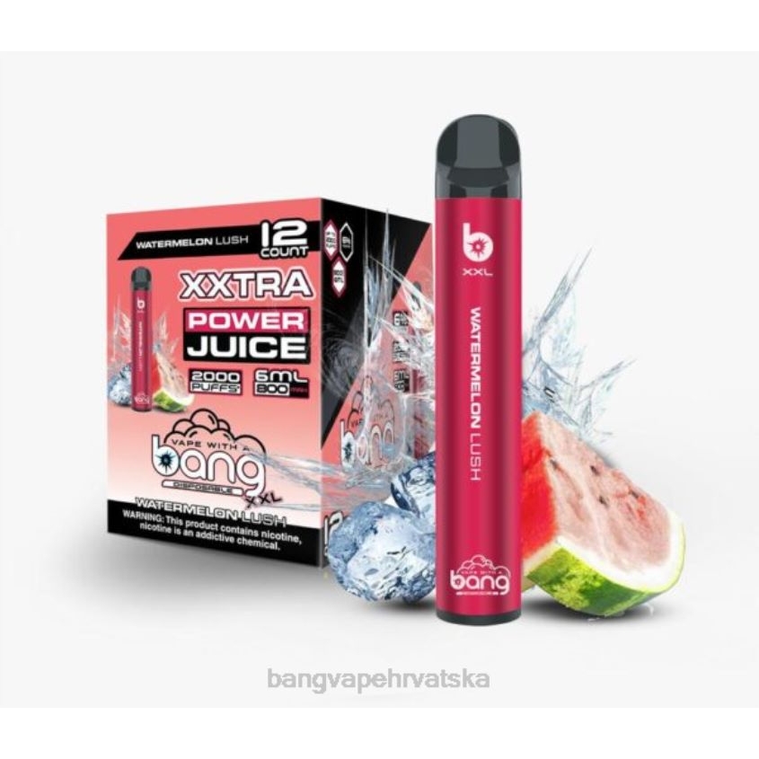 Bang Vape XXL 2000 udaha lubenica bujna Vape Gang Vape H2NTV26